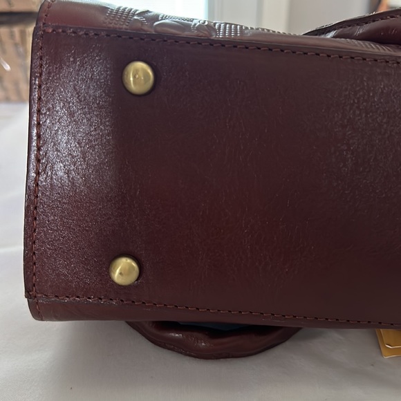 NWT Truly stunning Patricia Nash cutout Adeline Purse, dust bag & strap ALL NEW - Picture 10 of 12